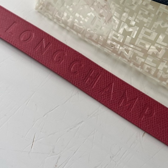 LONGCHAMPS LE PILAGE TRANSPARENT CLEAR MEDIUM LOGO BAG - Picture 4 of 7